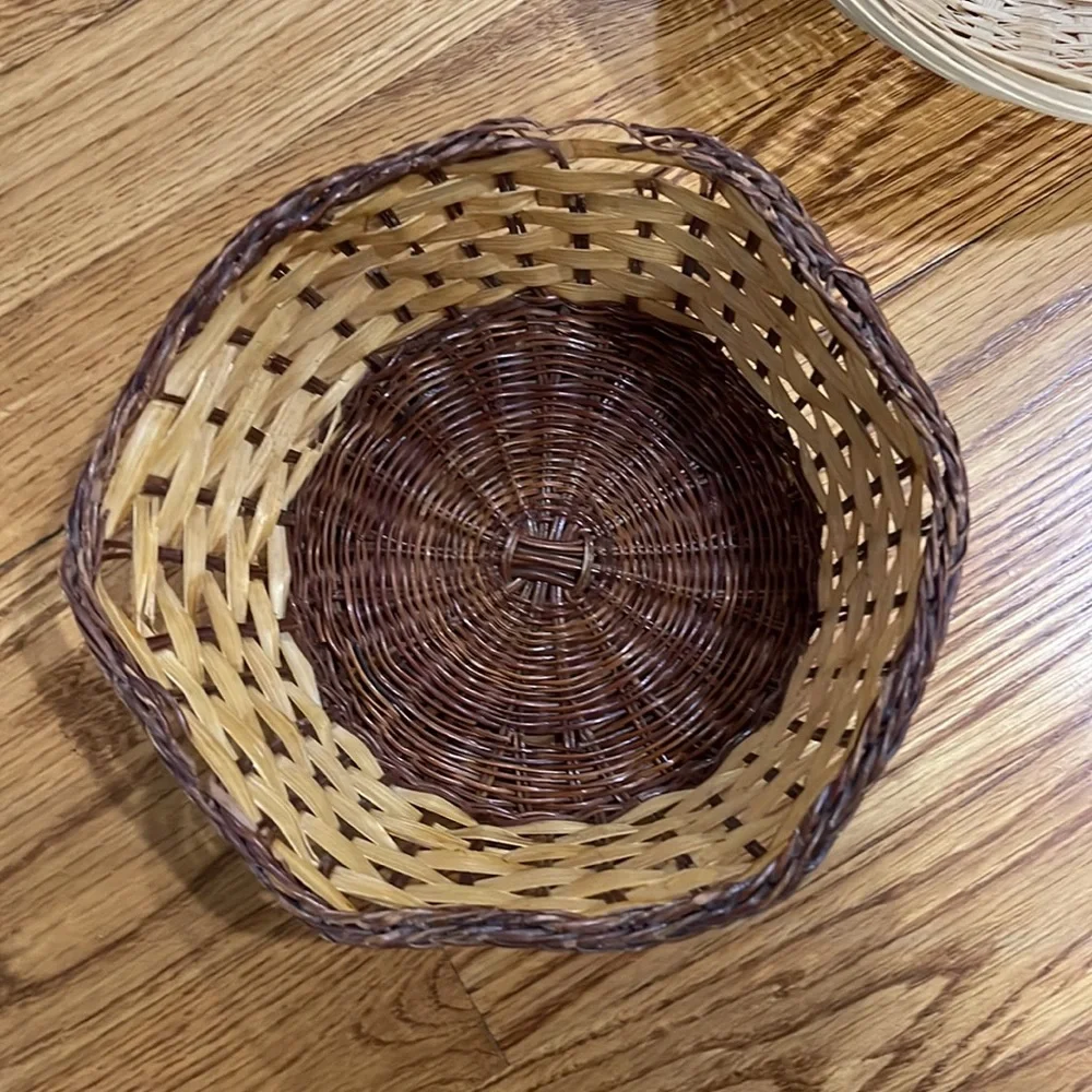 Lot of 9 baskets for basket wall - Picture 5 of 15